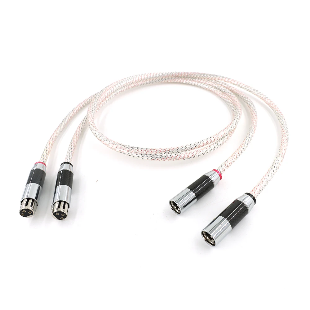 مرجع XLR Interconnect - سلسلة مع أداء الفضة والبث المعالجة بالتبريد ​