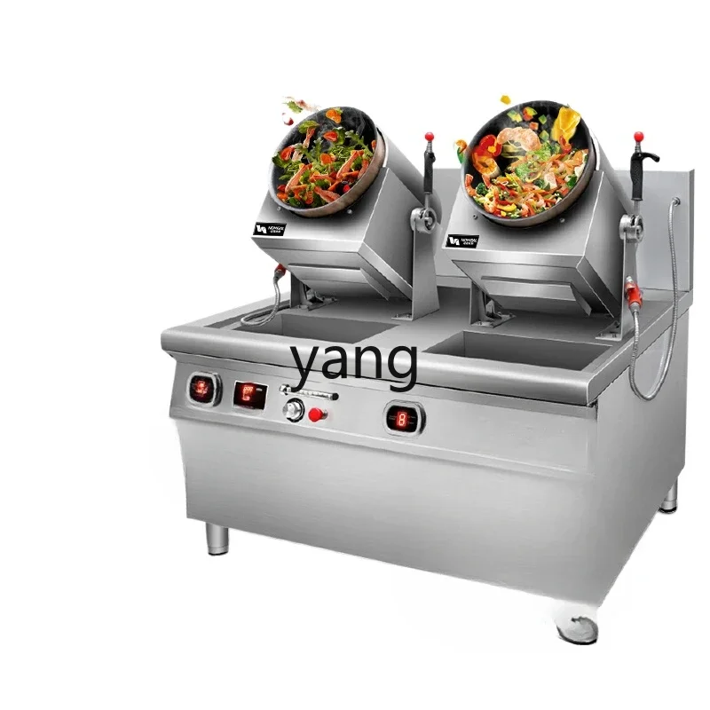 LH cooking machine commercial automatic unit canteen large drum fried rice machine multi-function