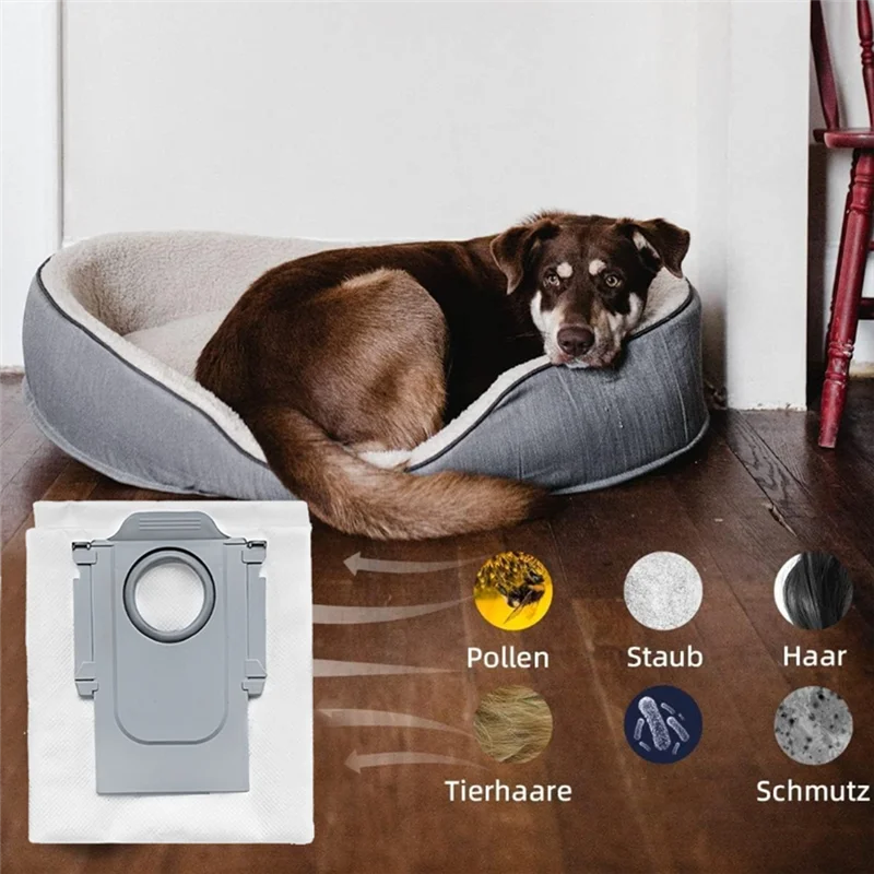 Roborock Q Revo Maxv / Roborock P10 Proロボット掃除機交換部品用ダストゴミ袋6個入り