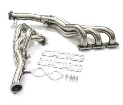 Car Modification Stainless Steel Exhaust Manifold Banana Head Coke Head Section for E46 325i 328i Z3