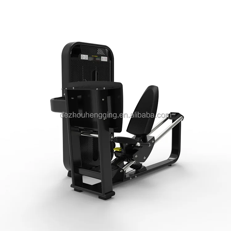 Gym Fitness Equipment Seated Leg Press Strength Training Machine 80 Kg Adjustable Weight, Customizable Colors