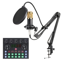 Bm800 Arm Articulated Microphone for PC Brazil Consumer Electronics USB Microfone Condensador  Microphone Professionnel