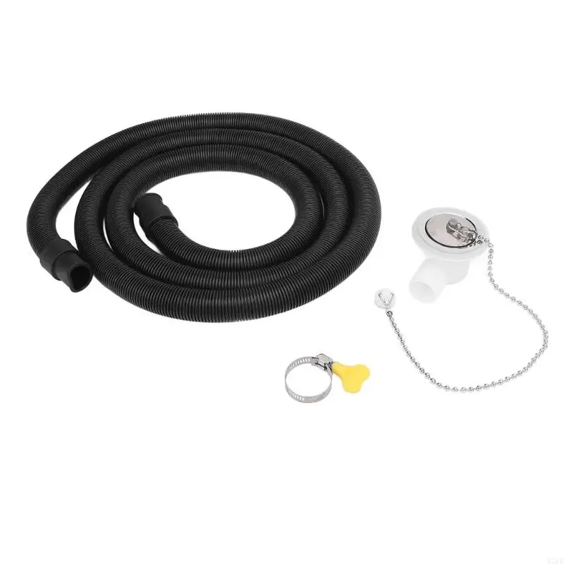 M76E Waschbecken-Abfluss-Adapter-Set, rechtwinkliger Sieb-Anschluss, Waschbecken-Abflussrohr-Adapter – Detail 8