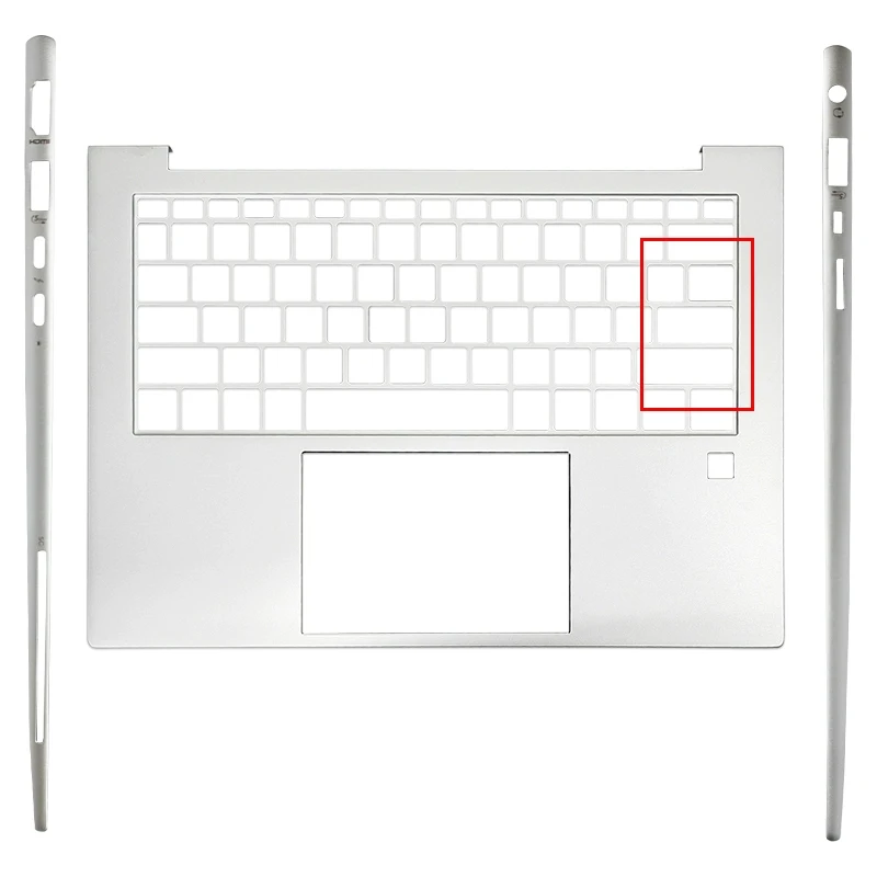 For HP Elitebook 840 845 G11 Replace Cove Palmrest Upper Top Case Lower Bottom Cover Metal