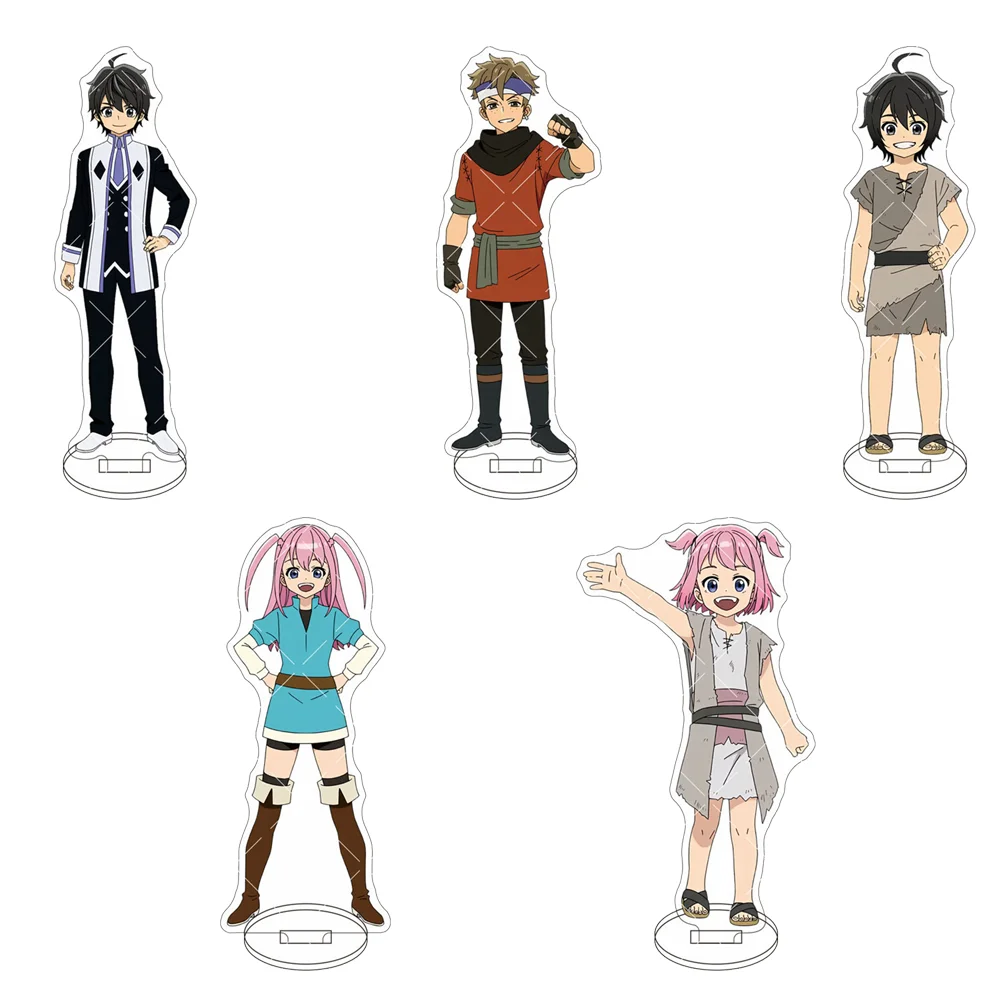 15cm New Anime 14PCS Hell Mode The Hardcore Gamer Figure Acrylic Stand Character Gifts Decoration Accesorios Goods