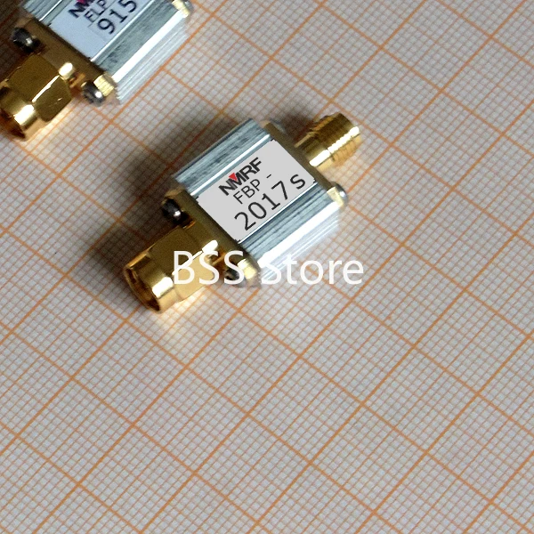 

FBP-2017s Saw bandpass filter for 2017mhz communication system, 1dB bandpass 2005-2030mhz, SMA sensor