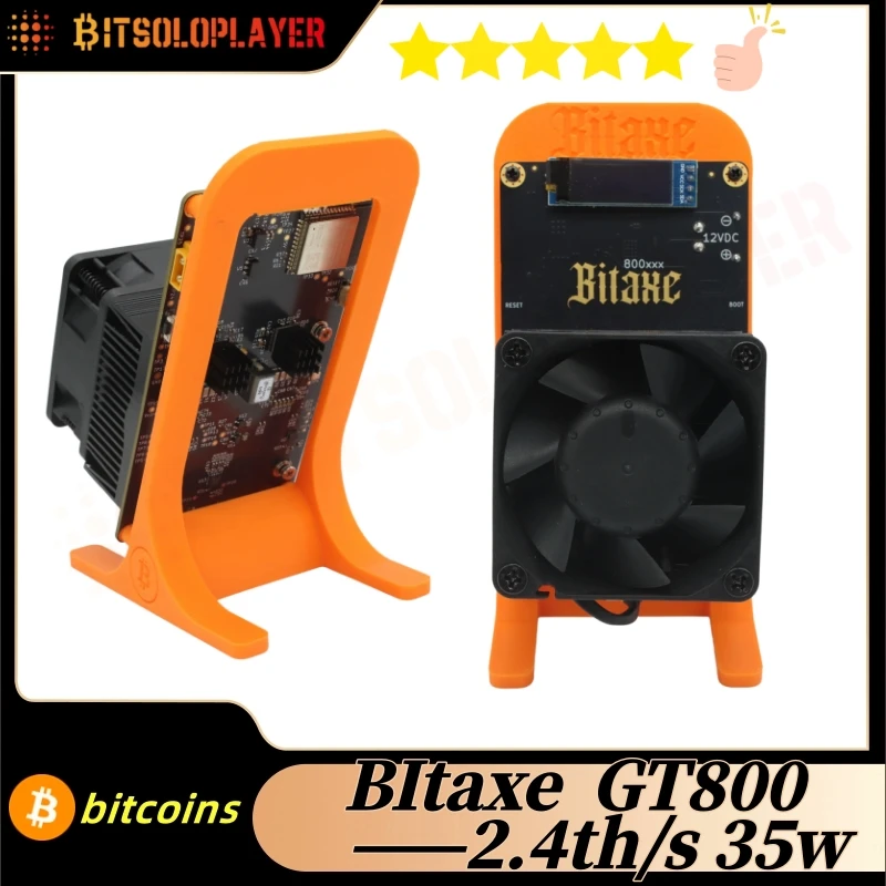 New 2025 Bitaxe GT 800  2.4Th/s  35W BM1370 Crypto Mining Devices Overclock Mode Efficient  Asic Miner BCH SHA256