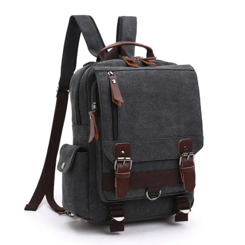 Best Selling New Retro Canvas Backpack Casual Ol Men And Women Shoulder Bag Large Capacity Wear-Resistant Travel Bag Laptop Bags