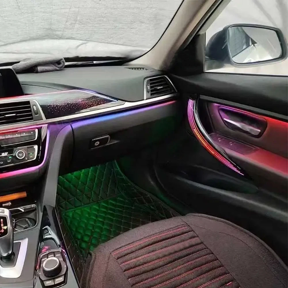 Upgrade Symphony Ambient Lighting Kit For BMW 3 Series 2014 2015 2016 -2019 F30 340i Interior LED Light Accessories Trim Panel