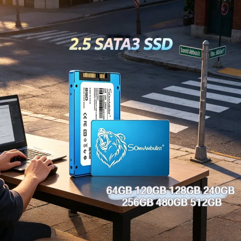 

Fast Response Rapid Speed New Arrival Internal SSD 2.5" SATA3 Durable Reliable Storage For Multi-purpose PC Devices
