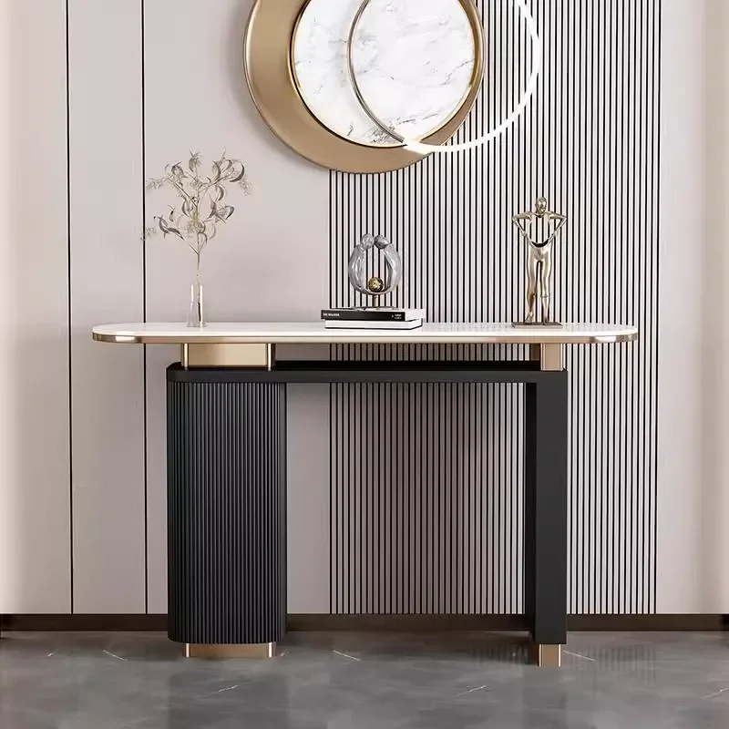 

Luxury Unique Entryway Simple Console Tables Aesthetics Console Meuble Living Room Furniture Glam Design Modern Console Tables