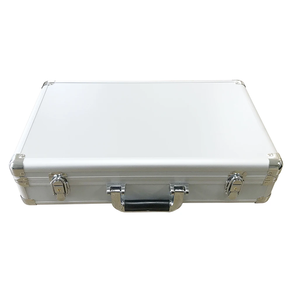 Aluminum Double Guitar Case, Custom Size, Easy Carrying, Foam Padding, Protective Flight Case, 2 Guitars, Durable Travel Gear