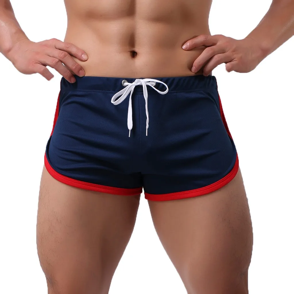 Solid Casual Quick Dry Sports Shorts for Men Summer Gym Fitness Football Running Shorts Mens Short Trousers Beach  Shorts