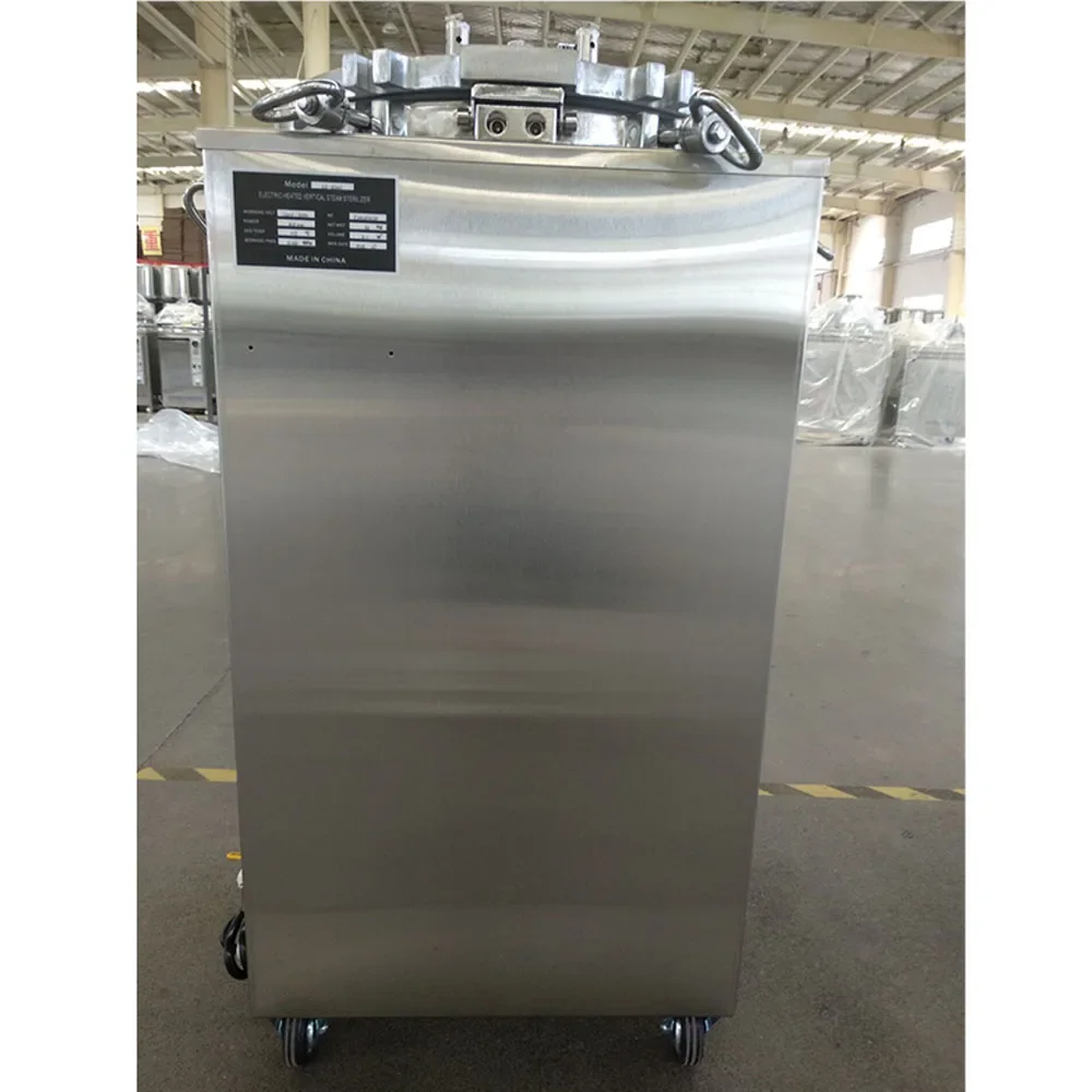 DW-B Series 35L 50L 75L 100L 120L 150L Vertical Pressure Steam  Automatic Autoclave Sterilizer Machine For Laboratory