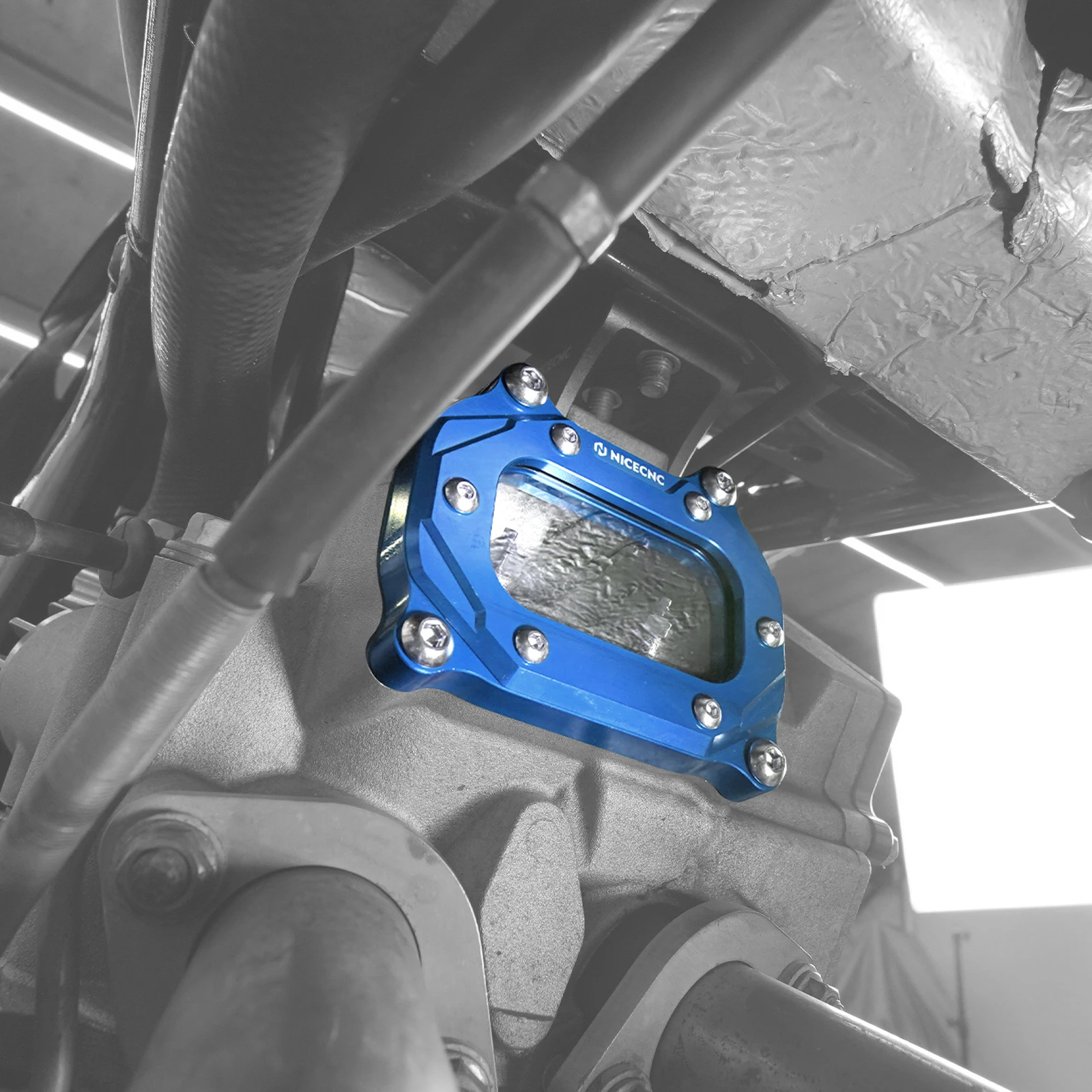 NICECNC Seitenabdeckung für Zylinderkopf für Yamaha Raptor 700 2006-2026 ATV, für Yamaha Raptor 700R 2009-2026, Grizzly 700, Kodiak – Detail 9