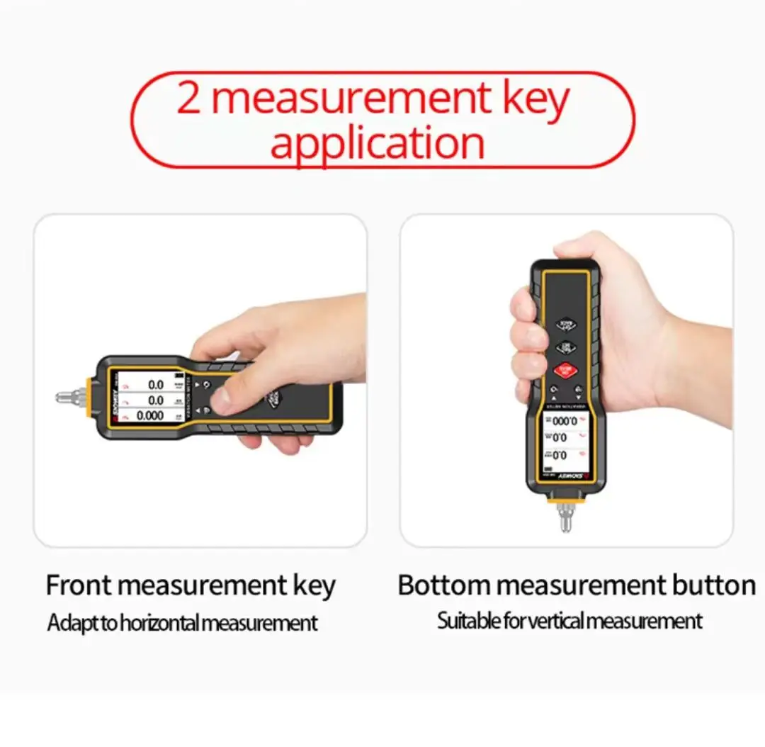 SNDWAY Handheld Vibration Meter Digital Vibration Measuring Tool Vibration Instrument SW-65A