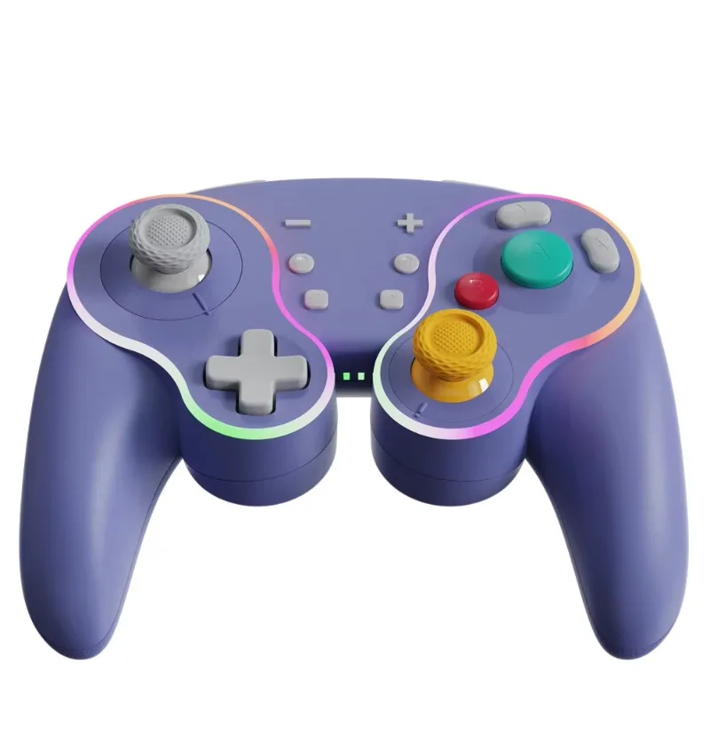Gaming for Switch/Tablet/Android/PC with Wireless Charging Base, Mechanical Button Game Controller