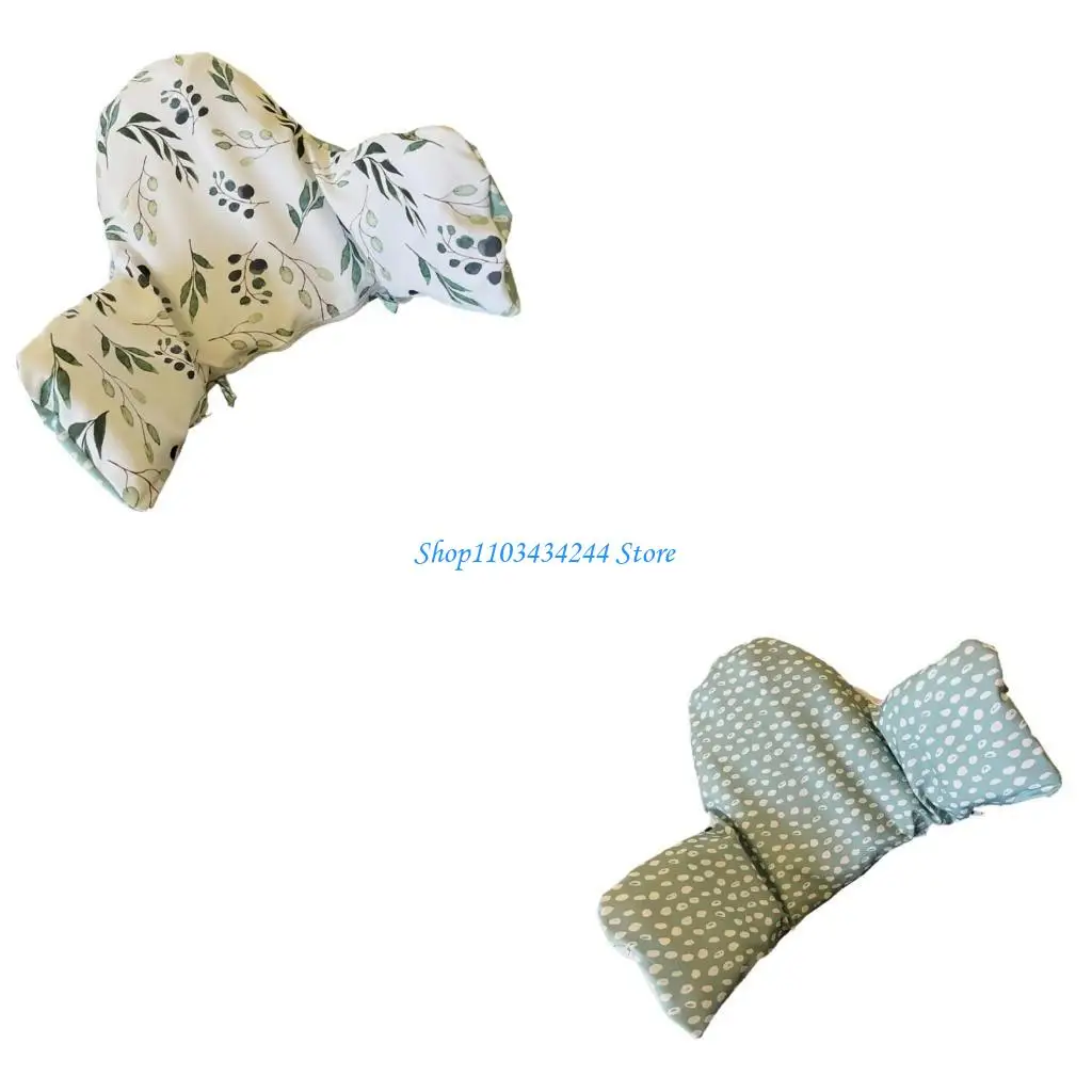 

Портативный детский стульчик для сидения, подушка для сидения с прекрасным принтом, подушка для спинки детского обеденного