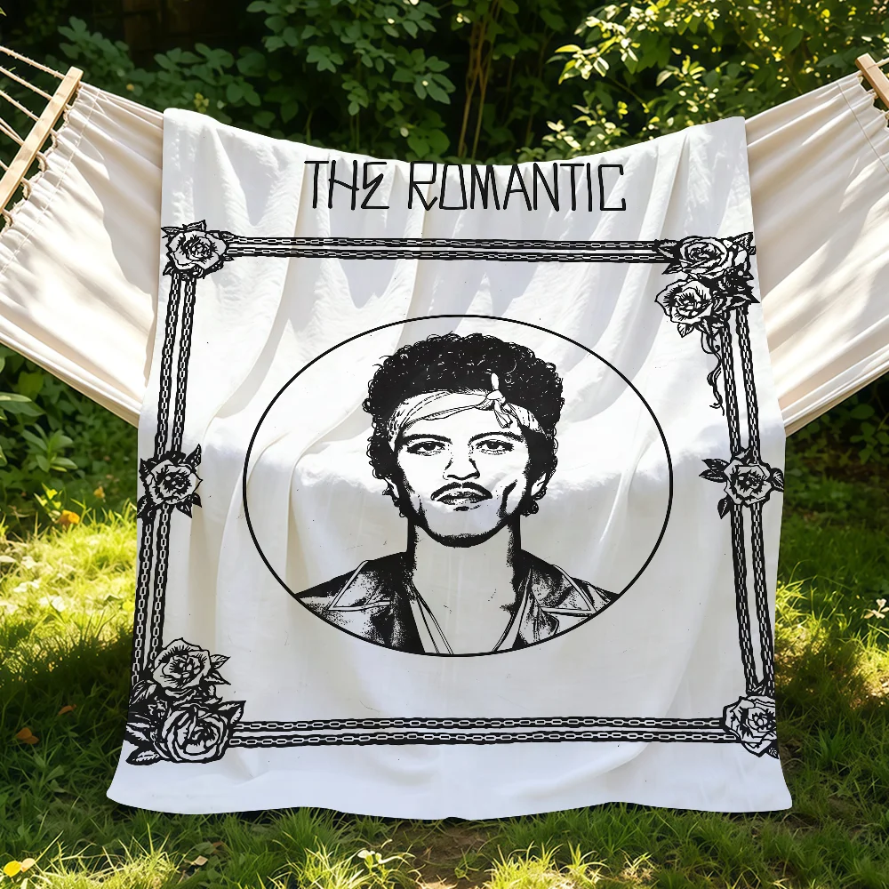 Singer B-Bruno Mars Blanket Suitable For Sofas Beds Offices Cars Outdoor Travel An Ideal Gift For Friends Family