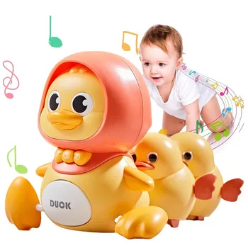 צעצוע זחילה אינטראקטיבי עם מוזיקה לעידוד הליכה ופיתוח