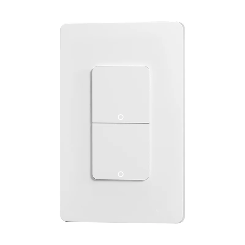 ABNL Tuya Zigbee Push Button Switches Physical Smart US Light Wall Switch Gang Timer Voice Control US Plug