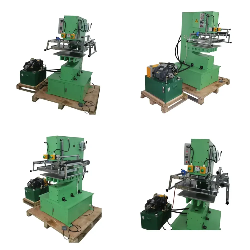 2026 hot Automatic Hydraulic New Condition Hot Foil Stamping Machine Letterpress Label Printer for Paper Heat Transfers