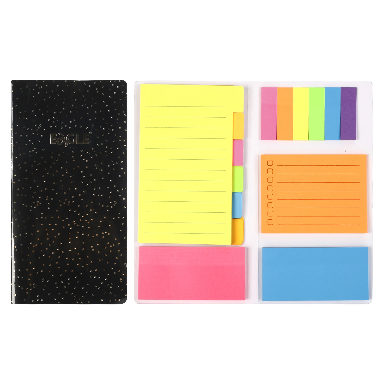 Eagle Sticky Notes Set,340 Sheets/ Book,Creative Notepad Adhesive Stickers ,Back to School Stationery,School Offices Supplies
