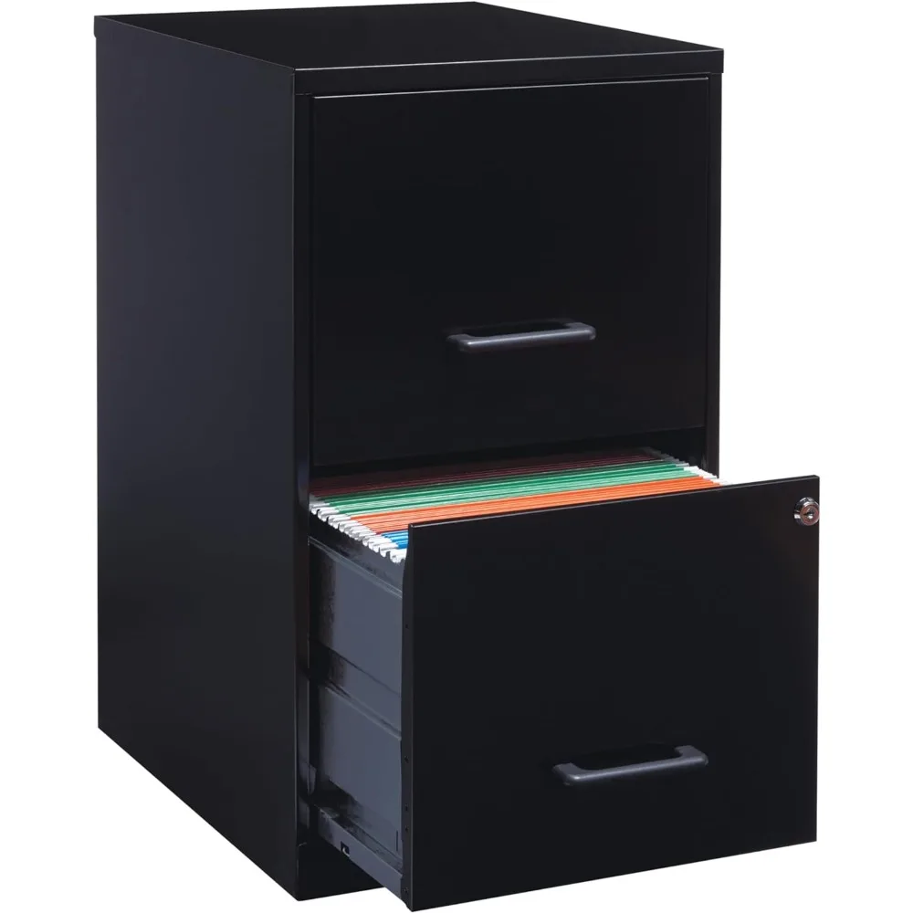 

14341 18 Deep 2-Drawer File Cabinet, Black