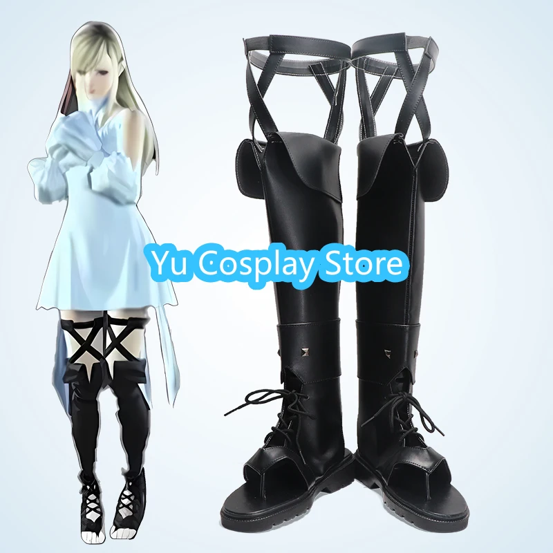 Yu Cosplay Store Lyna Cosplay zapatos Anime Cosplay zapatos botas accesorios de disfraces de Halloween