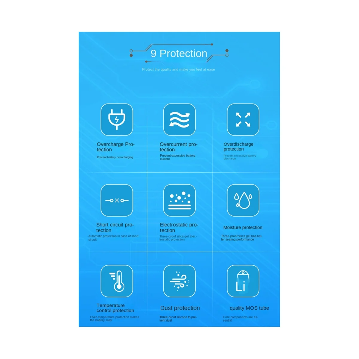 Bms Lithium Battery Protection Board Vacuum Cleaner Battery Protection Board Integrated Circuit Protection Board Pcb