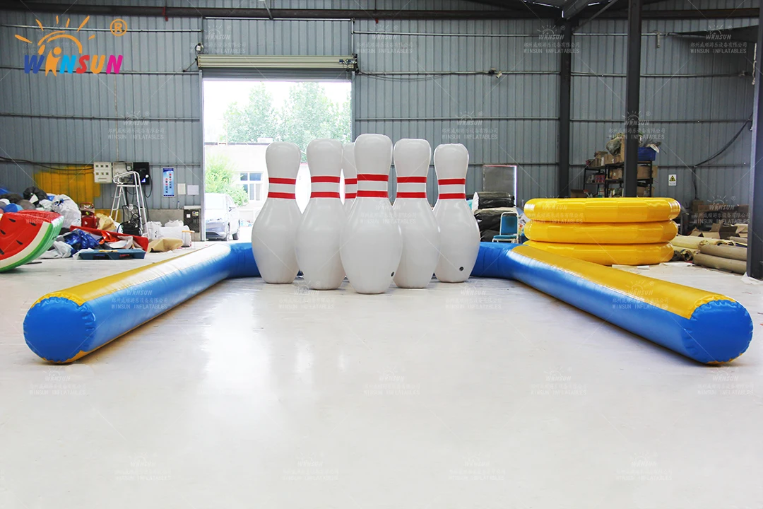 맞춤형 크레이지 볼링 풍선 게임 인터랙티브 게임 상업용 대여 야외 장비