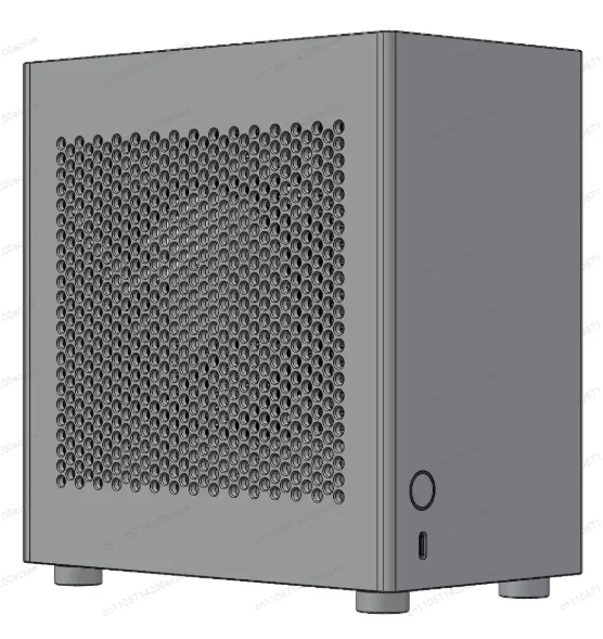 

ZS-A4DC/ITX bkb half-height knife chassis, version V4\ 4.3L volume
