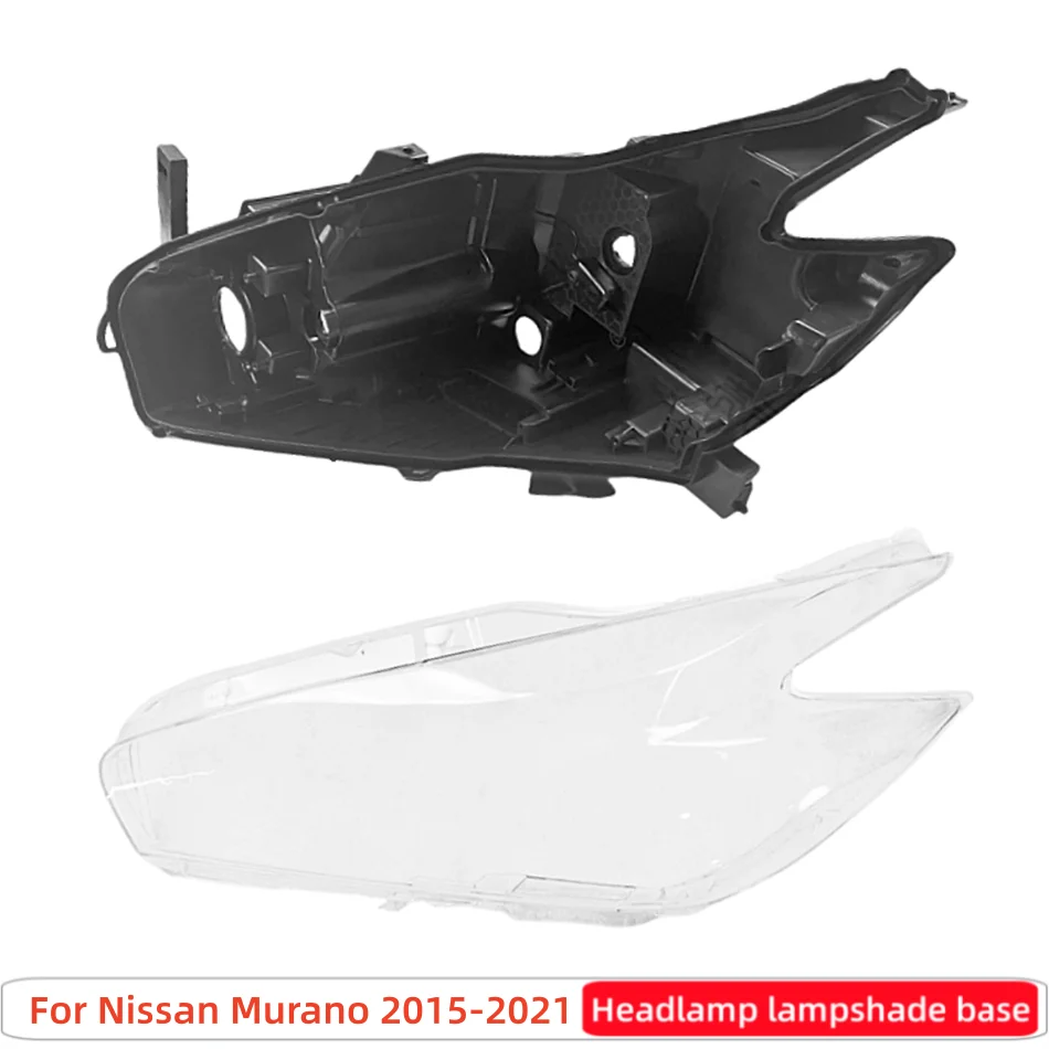 For Nissan Murano 2015 2016 2017 2018 2019 2020 2021 Car Accesorries Base Head Lamp Shell Headlight Support Headlamp Cover Lens