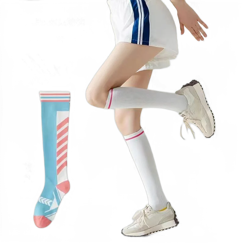 

Calf Pressure Socks Exercise Strong Slimming Legs Professional Jump Rope Running Yoga Fitness Long Leg Socks Women