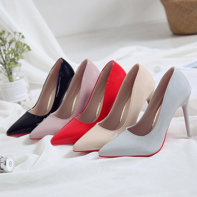 Frühling und Herbst Elegante Spitz Sexy Bankett Slim Fit High Heels Modische Heißer Verkauf Neue Bequeme frauen Schuhe