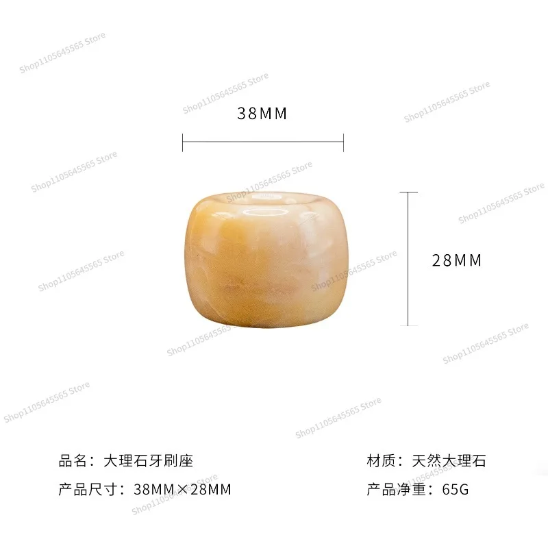 For Yellow Mini Toothbrush Holder, Bathroom Countertop, Small Storage, Easy To Clean, Household Toothbrush Storage Rack