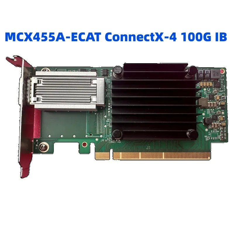 

Оригинальная сетевая интерфейсная карта Mellanox MCX455A-ECAT ConnectX-4 100G IB, сетевая интерфейсная карта Ethernet