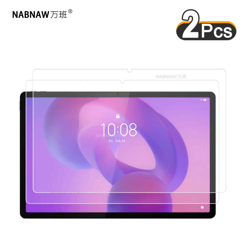 2 buah pelindung layar Tablet anti gores HD, lapisan pelindung keras Tablet Lenovo Idea Tab Pro 12.7 2025