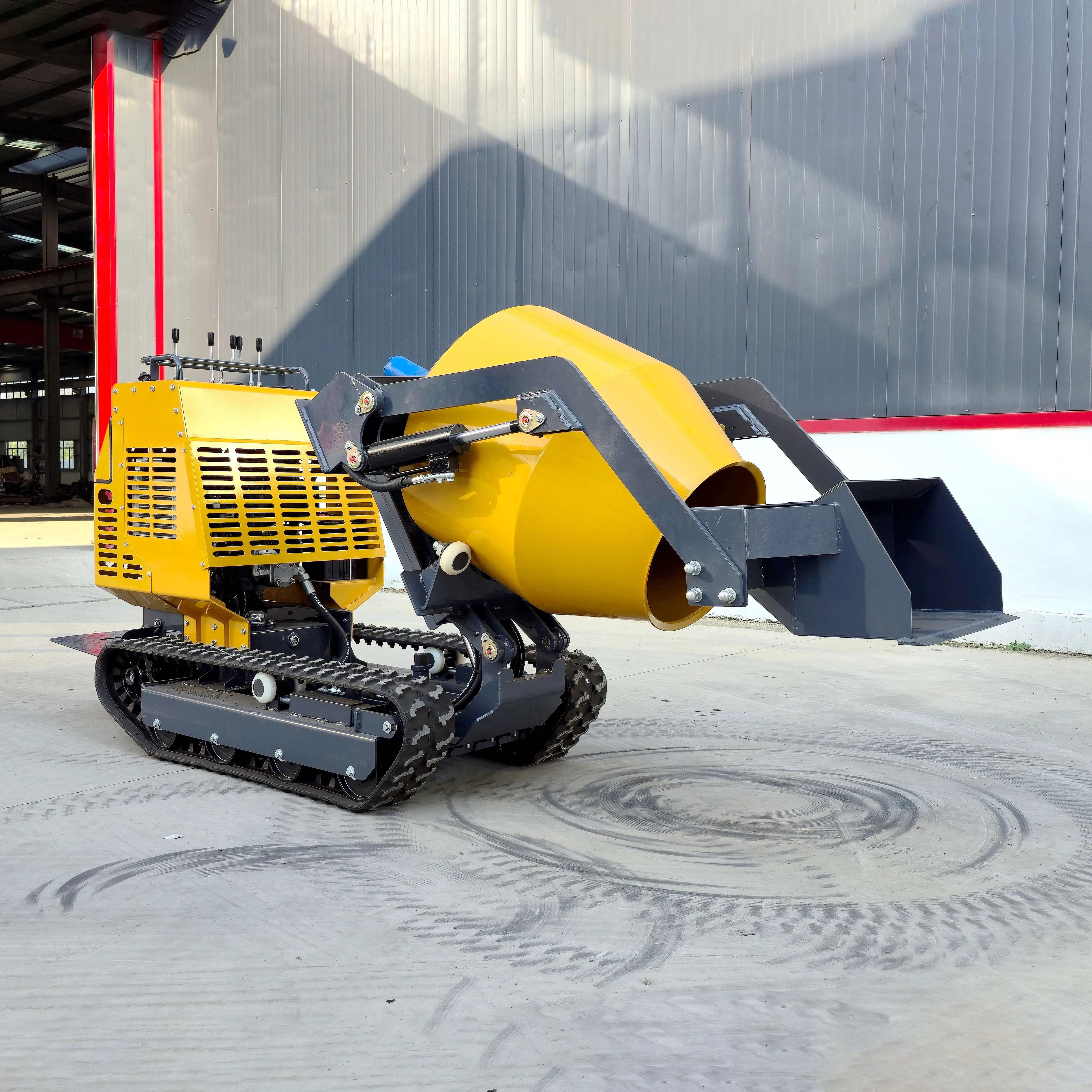 Selbstfahrender Kettenbetonmis – Concrete Mixer Machine Bewertung und Preis