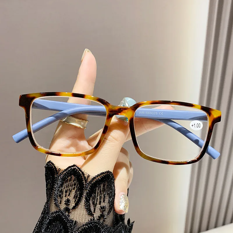 Ahora Colorful Reader Presbyopic Eyeglasses Frame Women Men Blue Light Blocking Reading Glasses With +1.0+1.5+2.0+2.5+3.0+3.5+4