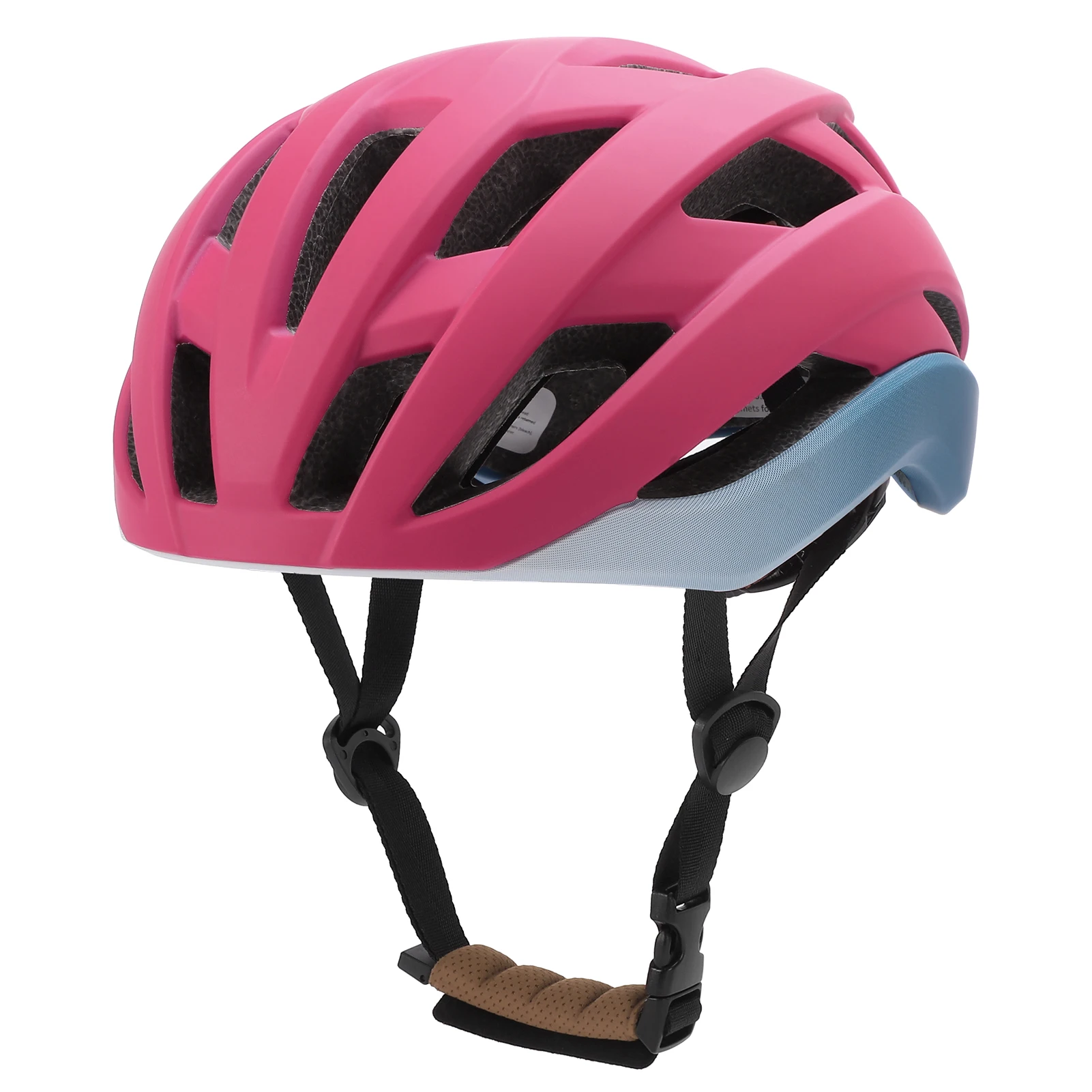 Fietshelm voor volwassen mannen en vrouwen, met twee uitneembare voeringen, geschikt voor fietsen, skateboarden en gebruik op de weg.