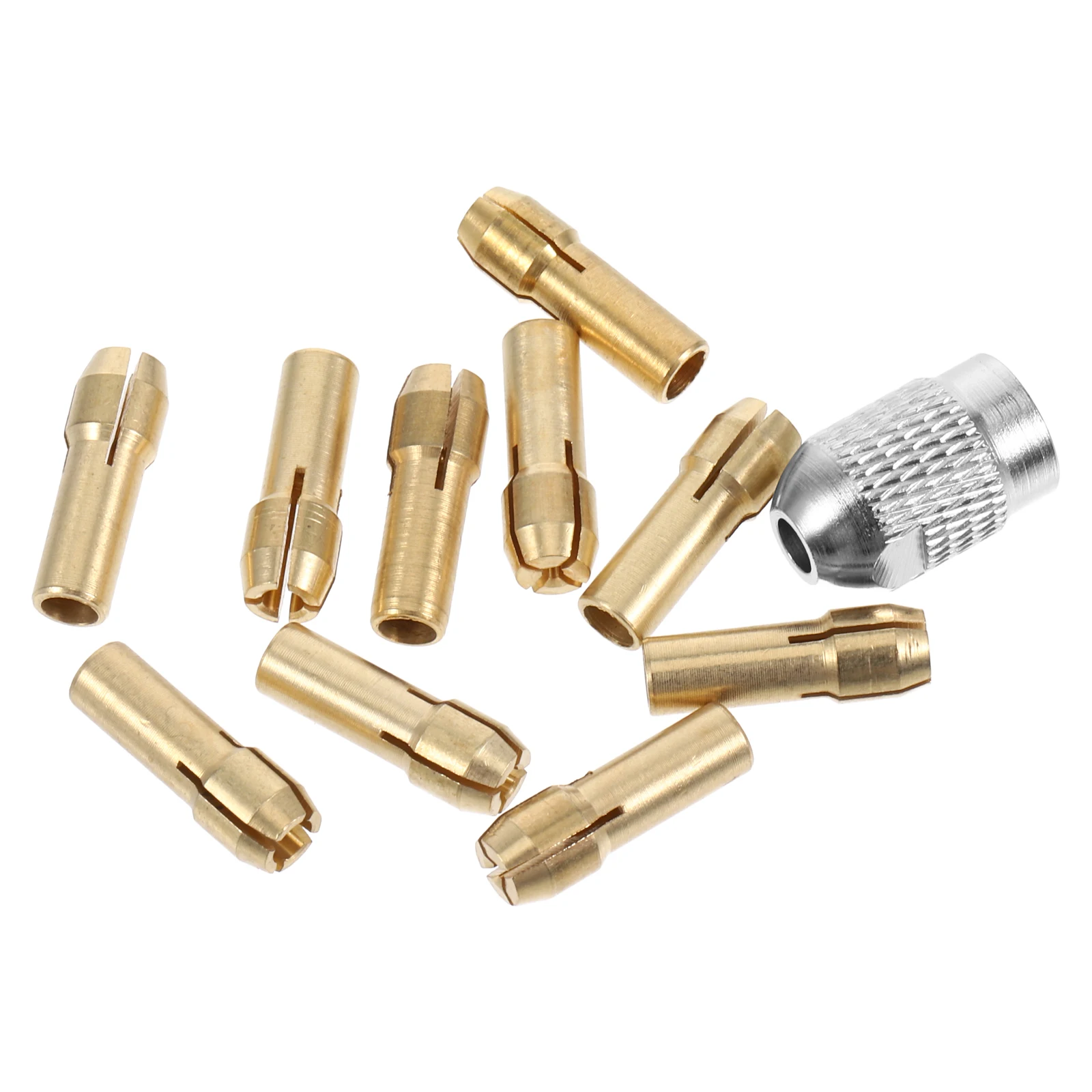 1 set 1 Set Miniature Drill Chuck Rotary Tool Multi-Function Clamping Collet For Grinding Machine Nut Carving