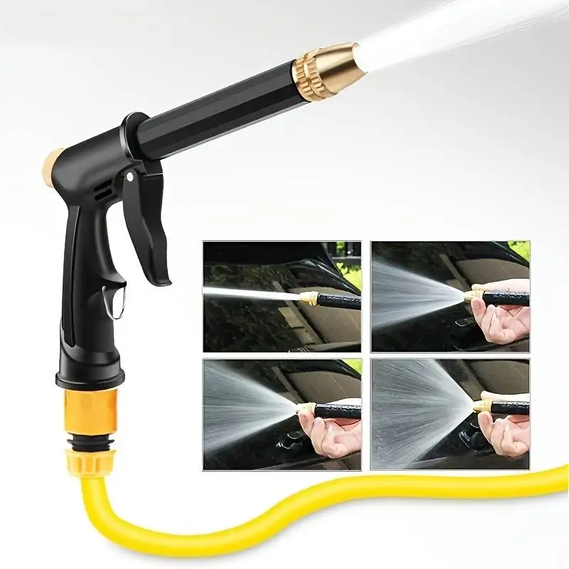 Nueva Herramienta Portátil de Limpieza de Automóviles, Pistola de Agua a Alta Presión para Lavado de Autos, Riego de Jardín y Manguera