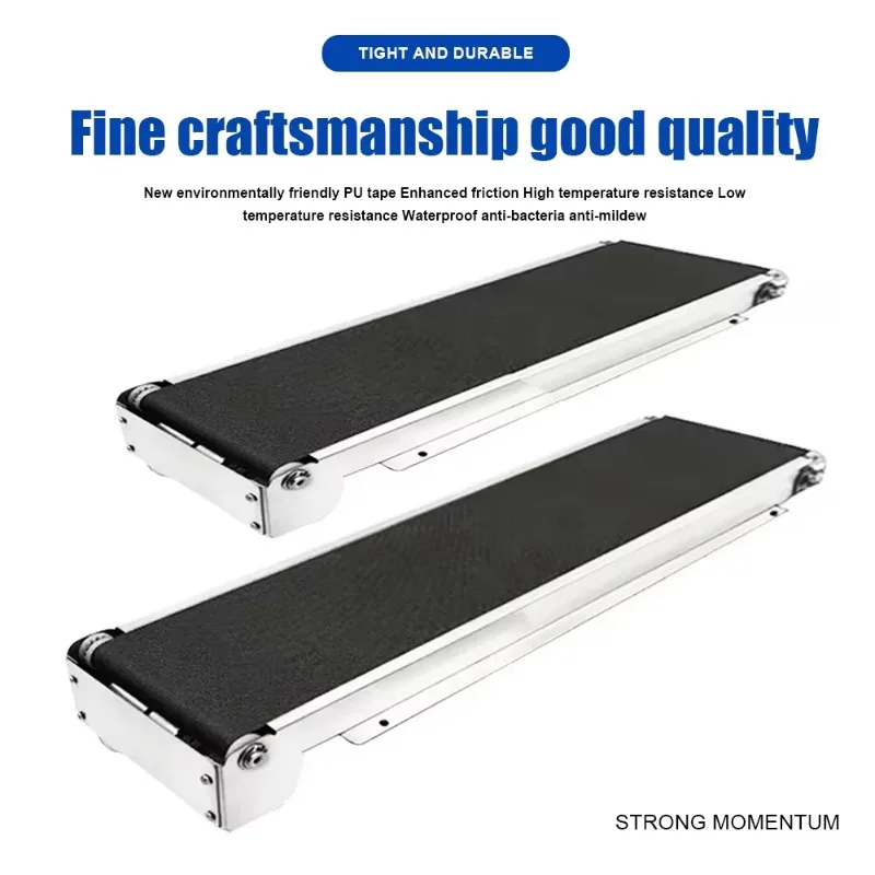 24V Electric Conveyor Belt 460mm/552mm/600mm PU Belt Stainless Steel Vending Machine Automatic