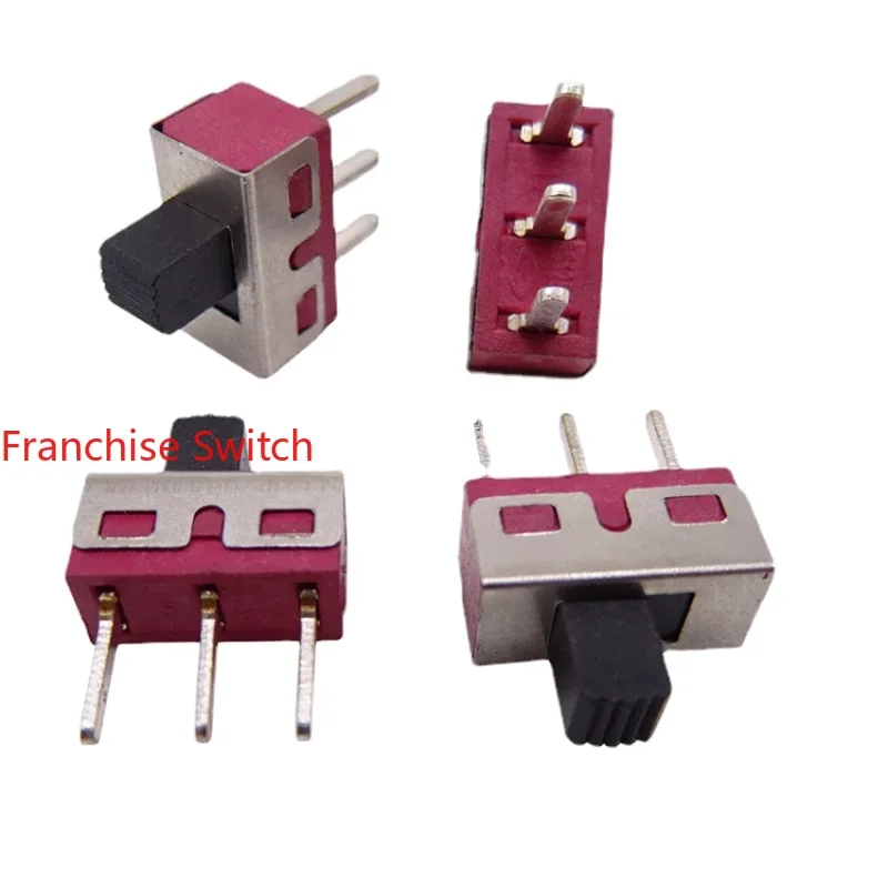 

10PCS High Quality Q15 Slide Switch Gear 3 Feet 2 Speed ON-ON Toggle