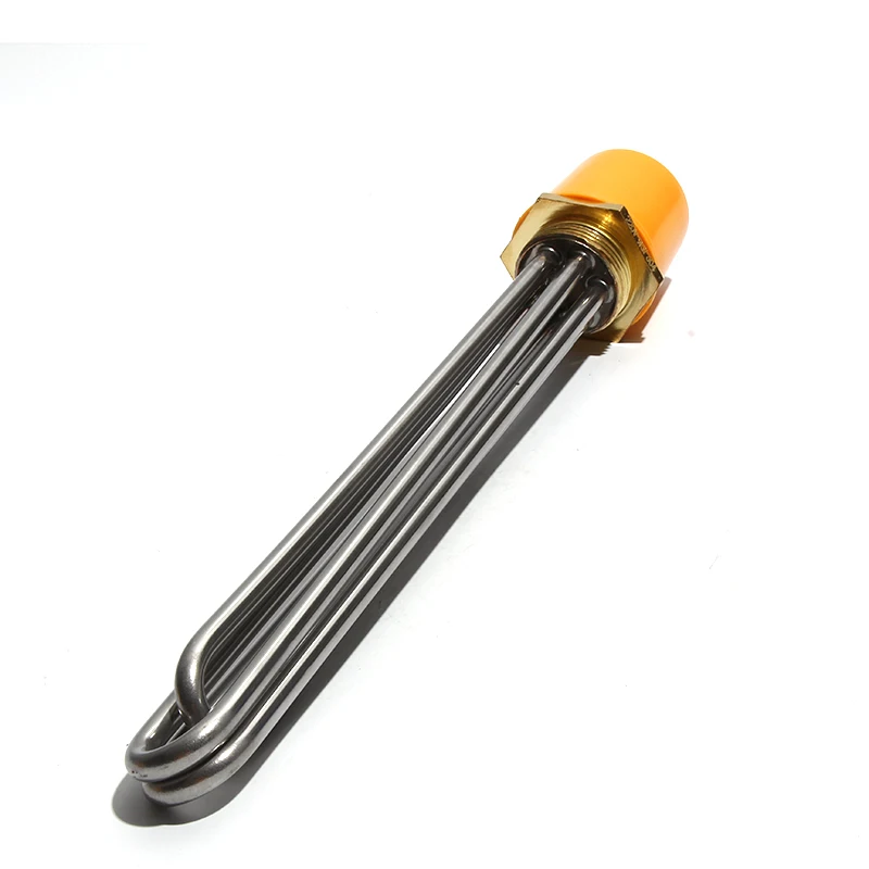 LUJINXUN Electric Immersion Tubular Heating Element Thread DN32 (41mm) DN40(47mm) DN50(58mm) 3-12KW TEN for Boiler/Brewing 1PC