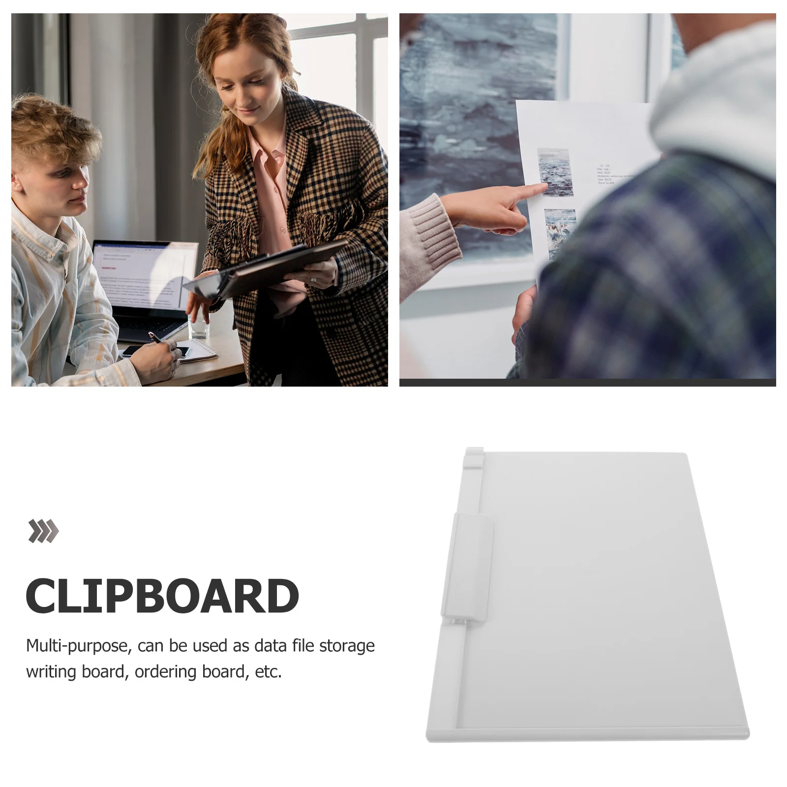 

Portable Multi-Function A4 Clipboard Office Conference Writing Board Practical File Folder Document Organizer Doctor Accessories
