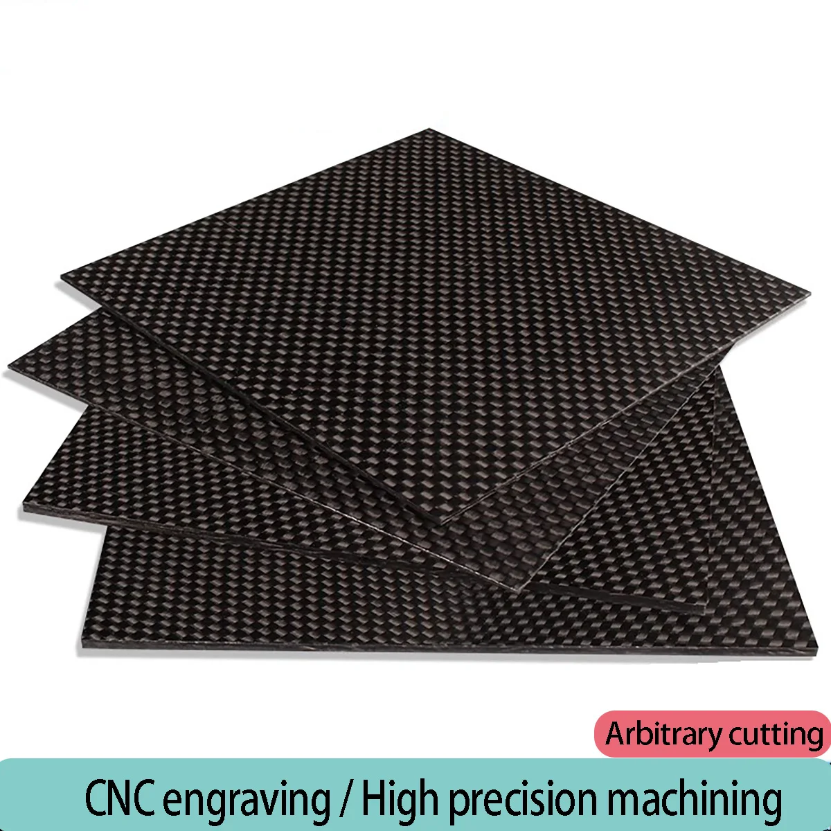 3K Carbon Fiber Board 400 X 500mm Custom Cutting, CNC Engraving Processing, Model Airplane Accessories
