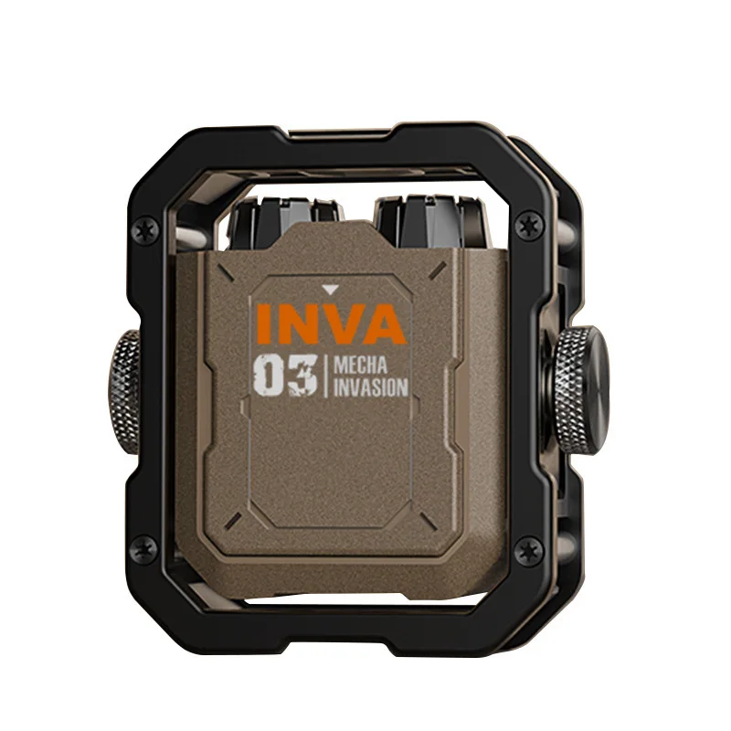 

New TWS Bluetooth sports headset, cool mecha charging cabin