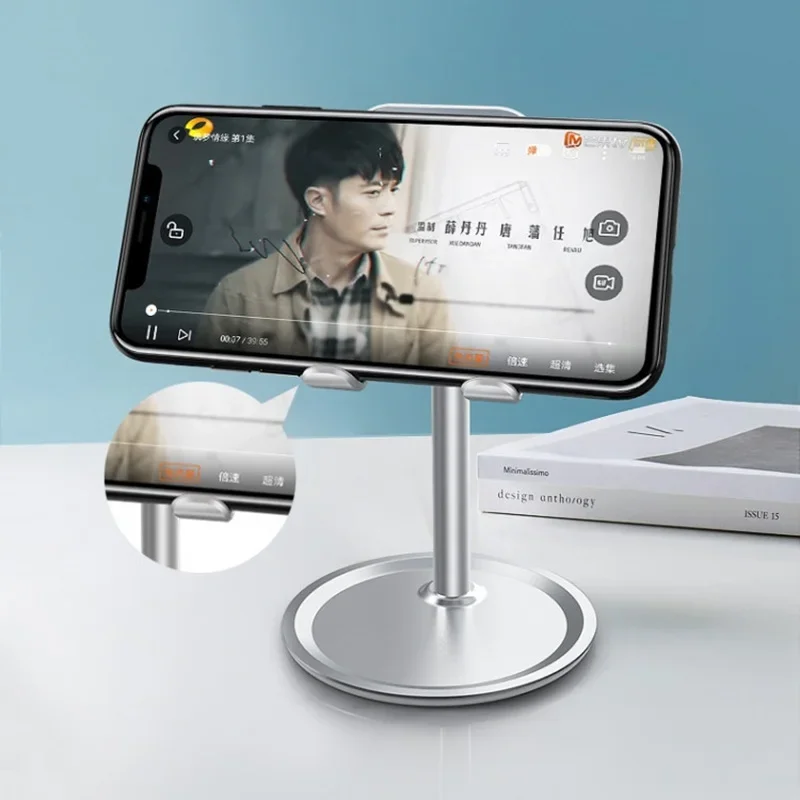 Support De TéLéPhone De Bureau Support Pour Smartphone Mobile Support Tablette Support De Bureau TéLéPhone Portable Support Universel Pour Iphone Xiaomi Huawei